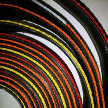 Gürtel mit Fahrradschlauch - „HüftBunt“ (30 mm) – Bild 10